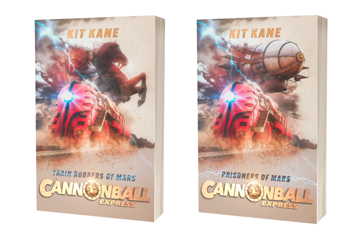 Space Western Sci-Fi Book Series CANNONBALL EXPRESS - Paperback 34 Bundle - Kit Kane